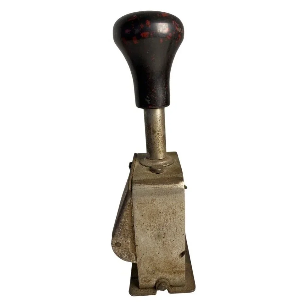 Vtg Roberts Numbering Machine Stamp Model No 190